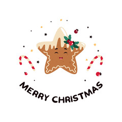  christmas gingerbread cookies, gingerbread cookies, christmas cookies, illustration with christmas cookies