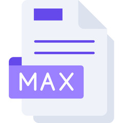 Poster - Max File Format Icon