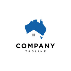 Australian Realty Real Estate logo icon vector template.eps