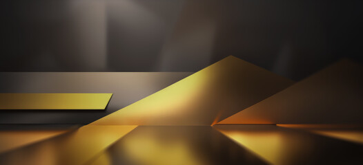 Canvas Print - 3d abstract business background