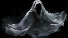 Scary Halloween Ghost, Dementor, Creepy, Haunted, Generative AI