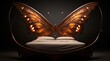 © David Martínez - Cabecero de cama original con forma de mariposa