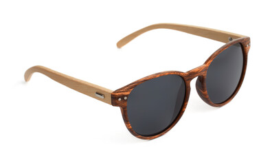 Sunglasses with wooden frame