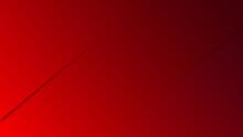 Glow Red Color Abstract Line Illustration Background.