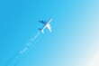 © ArisH - time design airplane background for travel