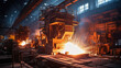 Iron and Steel making Factory