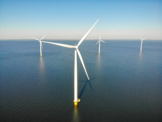 Wind Turbines Windmill Energy in the Netherlands