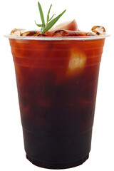 Poster - Iced peach americano