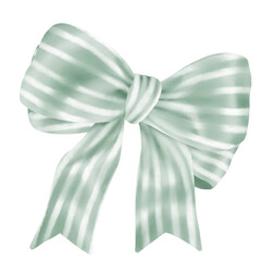 Green bow