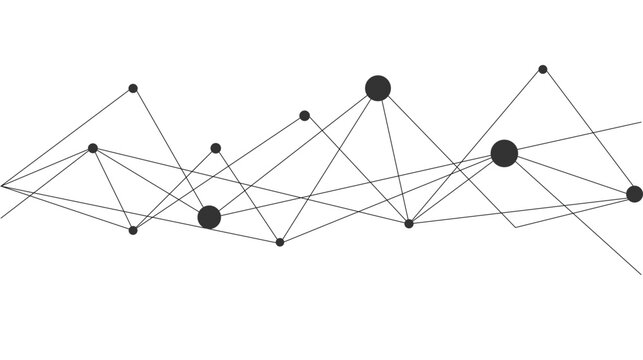Communication connecting line pattern design. vector illustration.