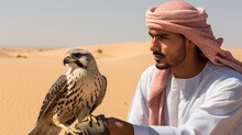 More Prominent Spotted Falcon Clanga Clanga With A Youthful Female Demonstrate Amid A Forsake Falconry Appear In Dubai UAE