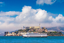 Alcatraz prison Island in San Francisco