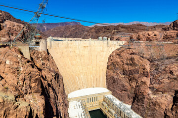 Wall Mural - Hoover Dam in Colorado river