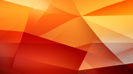 Wall Mural - Abstract background of red and orange triangles. Vector illustration for your design