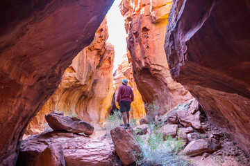 Canvas Print - Slot canyon