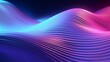 Abstract 3D violet RGB background, futuristic purple wave pattern backdrop