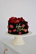 Red lip cake decorating 