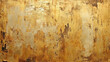 Shabby painted gold metal patina texture. Golden abstract background. 