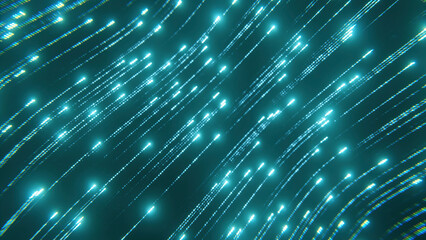 Wall Mural - bright stream of luminous lines. design. abstract information flow from luminous stream of lines. co