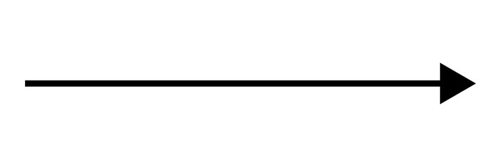 Vector arrow isolated