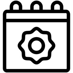 Sticker - calendar icon