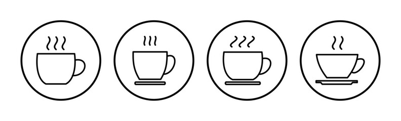 Wall Mural - Cup coffee icon vector. coffee cup icon. mug