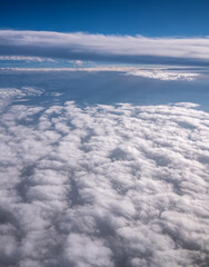 Wall Mural - Clouds of different shapes in the sky