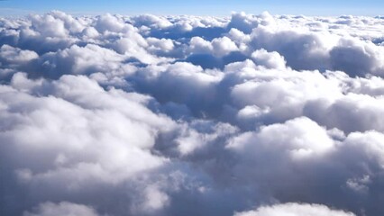 Wall Mural - Clouds of different shapes in the sky