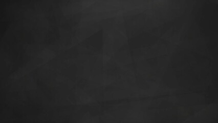 Dynamic Dark Gray Geometrical Background Animation - Black and Gray Geometric Shapes - Futuristic Motion