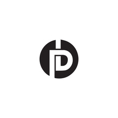 Sticker - PD logo design