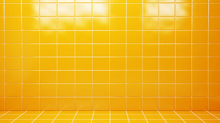 ceramic tile wall and floor background and texture - Generative AI