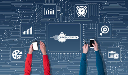 Wall Mural - Concept of productivity