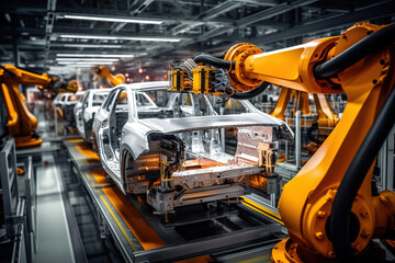 Poster - Automated Car Assembly line