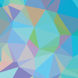 © Miubewa  - Multicolor polygon pattern. Low poly design. Vector illustration