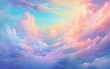 colorful calm sky background