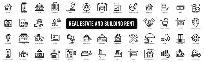 Real Estate. Building, Apartment and other rent