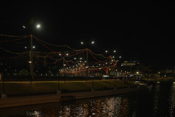 Wall Mural - night view of the city