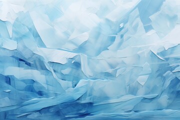 Towering winter ice moutains. Generate Ai