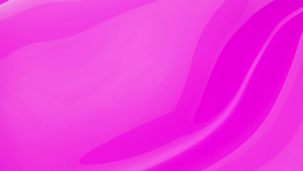 Wall Mural - Abstract pink looping animation background. Smooth pink wave. Glossy Plastic. Pastel luxury texture.