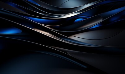 Wall Mural - Futuristic dynamic line background concept. modern technology wallpaper for business and gaming