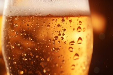 Abstract beer backdrop. Background with selective focus and copy space