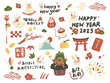 © Le Ha - Set of Japanese New Year elements