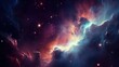 Colorful space galaxy cloud nebula Stary night cosm