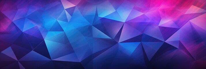 Wall Mural - geometric abstract pink and blue background