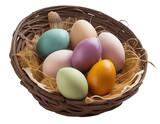 Fototapeta Dziecięca - eggs in a basket