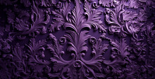 Pattern With Flowers Purple, One Tone Purple Hd Wallpaper