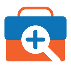 Poster - Health Insurance Flat Icon