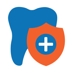 Sticker - Health Insurance Flat Icon