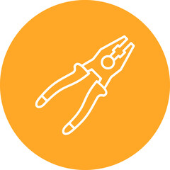 Canvas Print - Pliers Icon