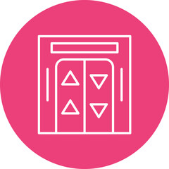 Sticker - Elevator Icon